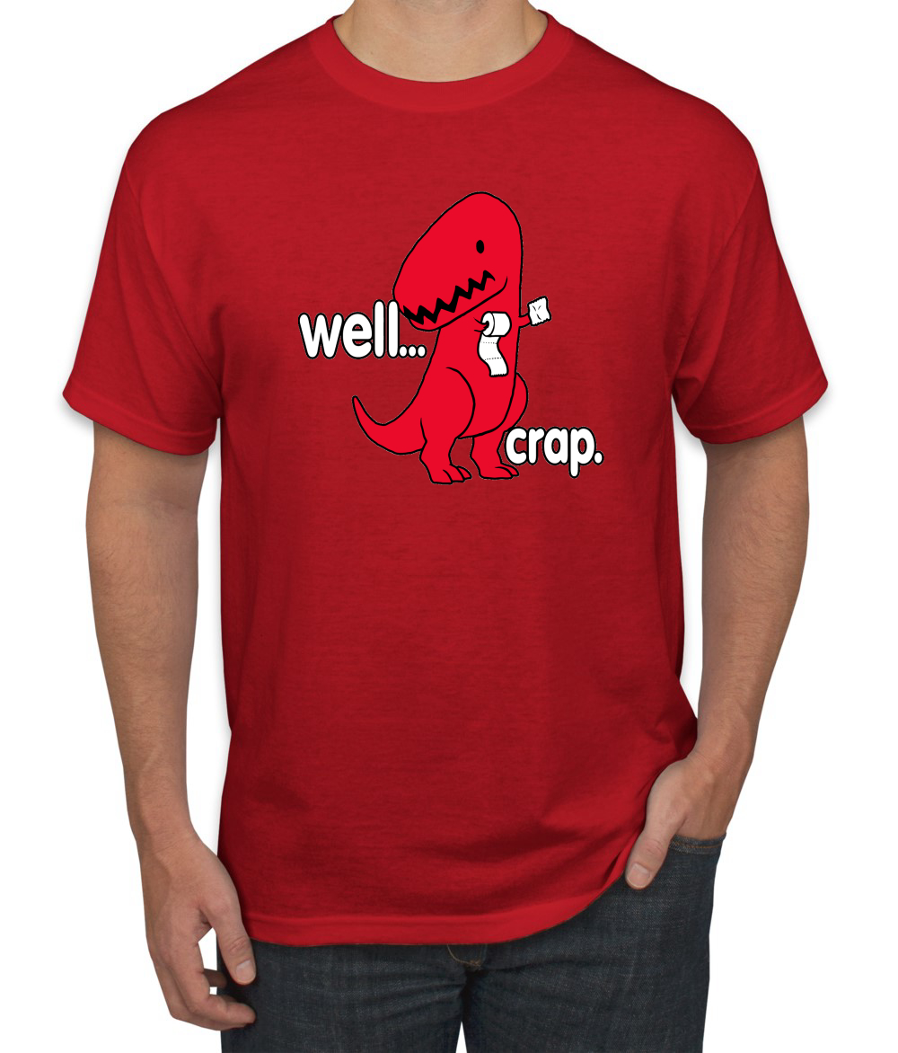 Camiseta Well Crap Red Dinosaurio Hombres Humor Gráfico Divertido T - Imagen 33 de 38