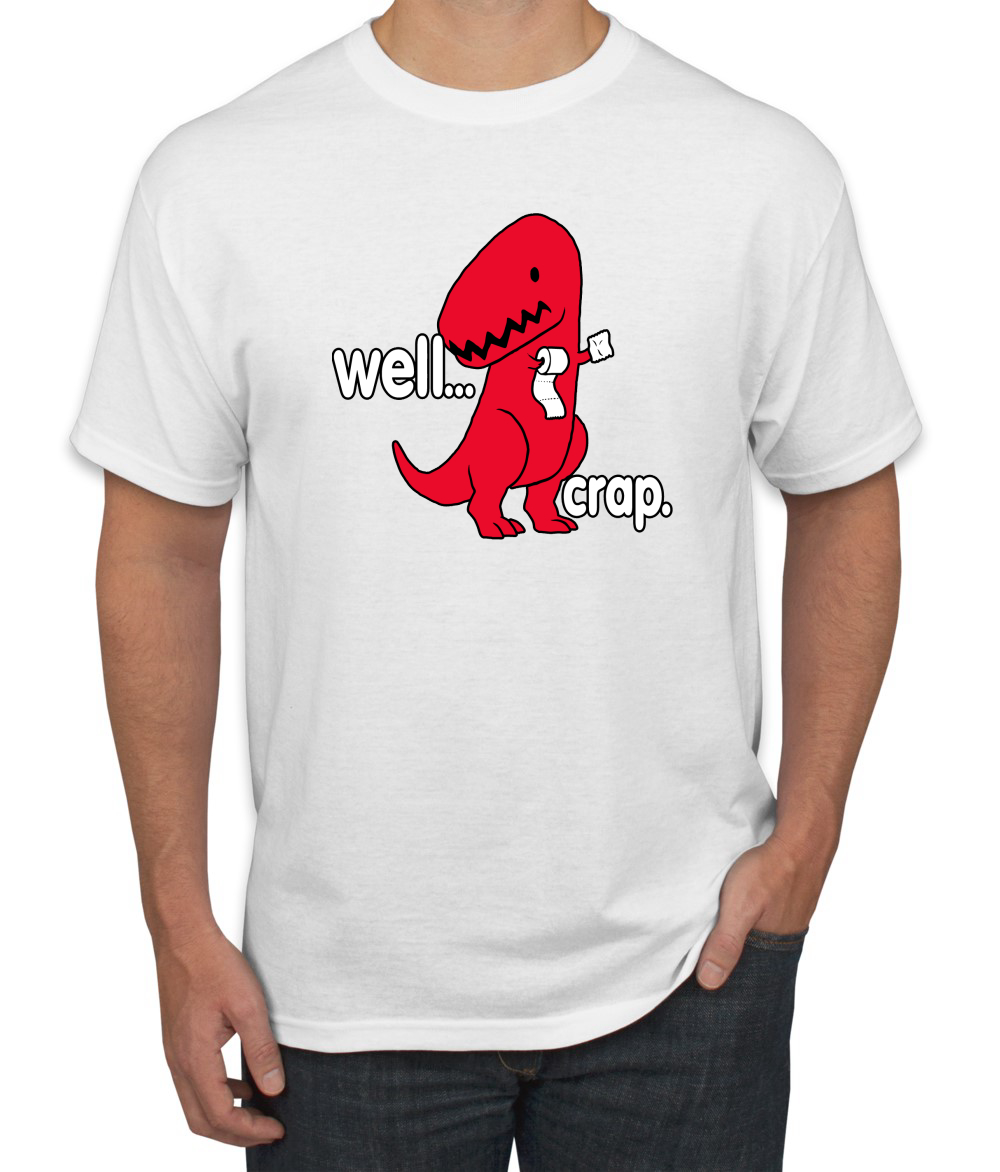 Camiseta Well Crap Red Dinosaurio Hombres Humor Gráfico Divertido T - Imagen 37 de 38