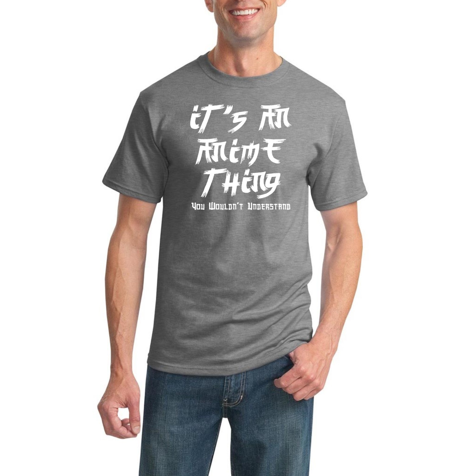 Camiseta Its An Anime Thing Hombres Fuente Asiática Humor Gráfico T - Imagen 11 de 36