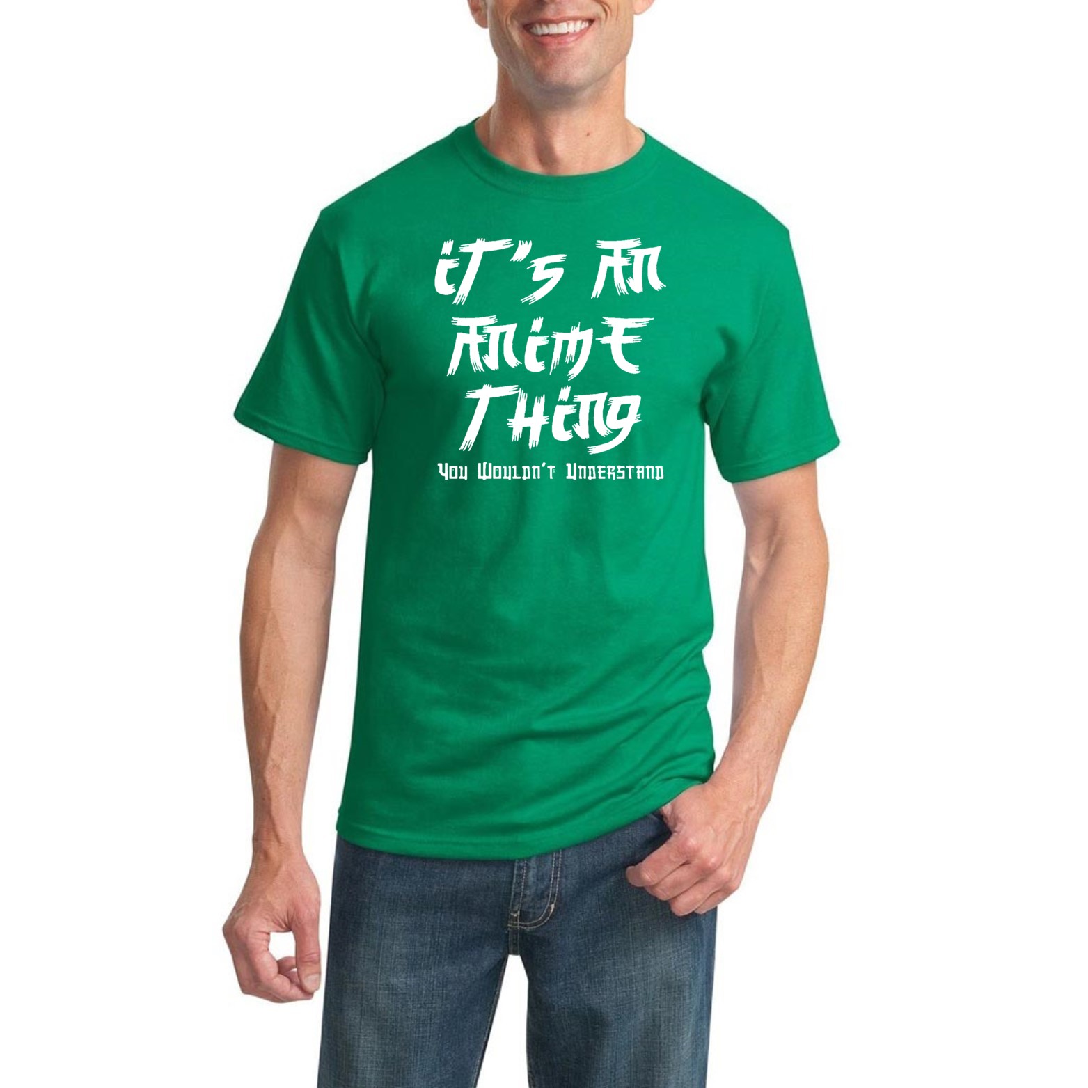 Camiseta Its An Anime Thing Hombres Fuente Asiática Humor Gráfico T - Imagen 13 de 36