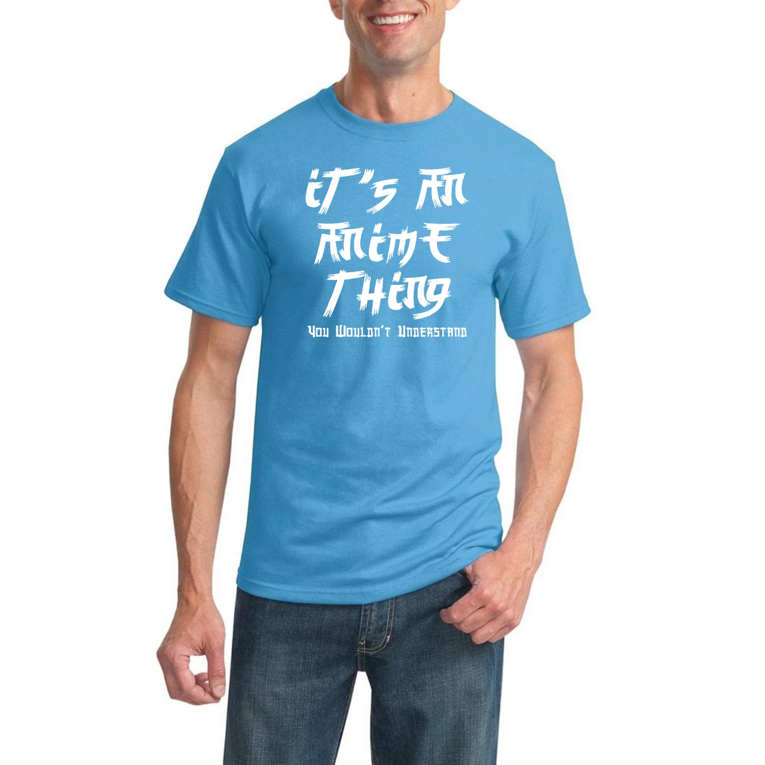 Camiseta Its An Anime Thing Hombres Fuente Asiática Humor Gráfico T - Imagen 19 de 36