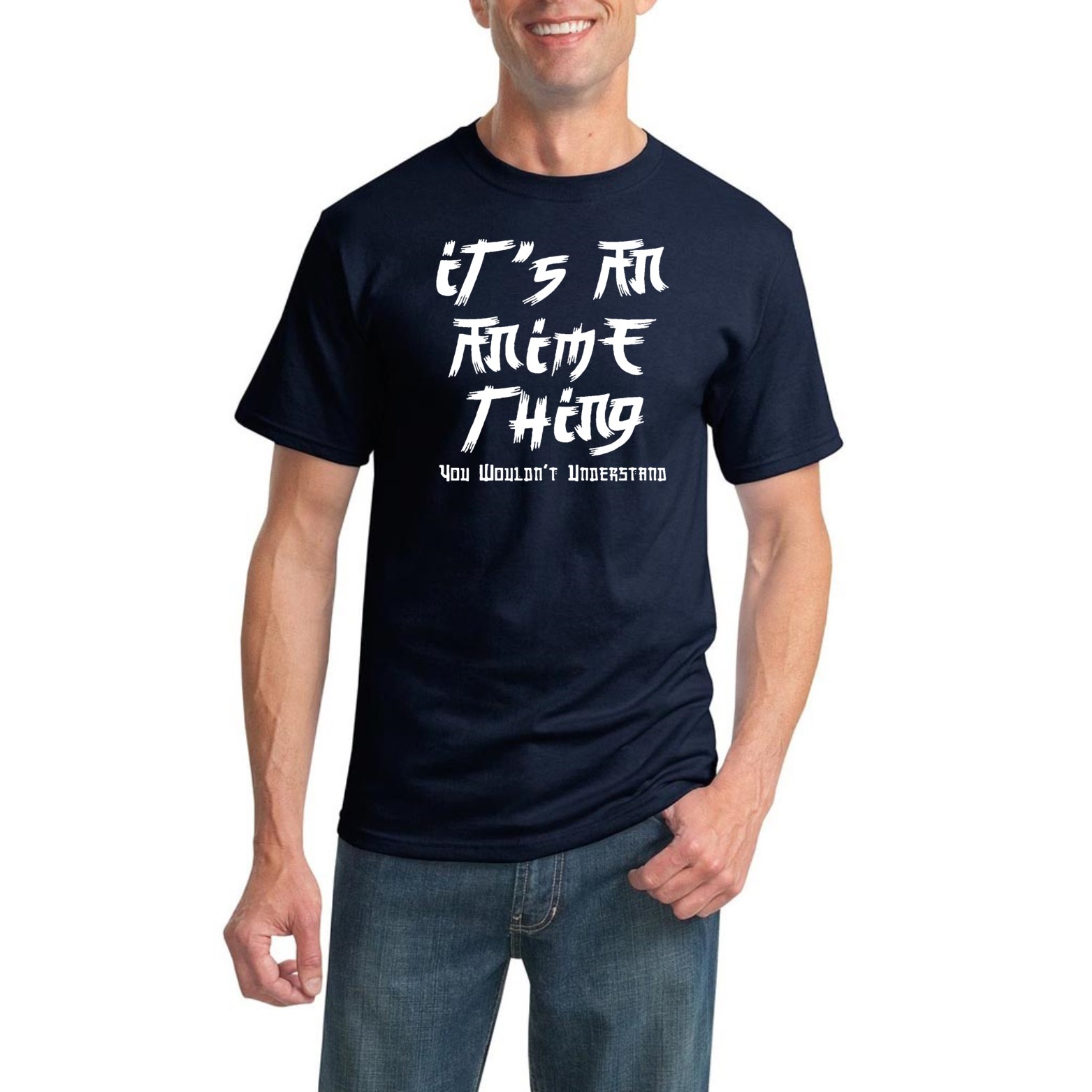 Camiseta Its An Anime Thing Hombres Fuente Asiática Humor Gráfico T - Imagen 27 de 36