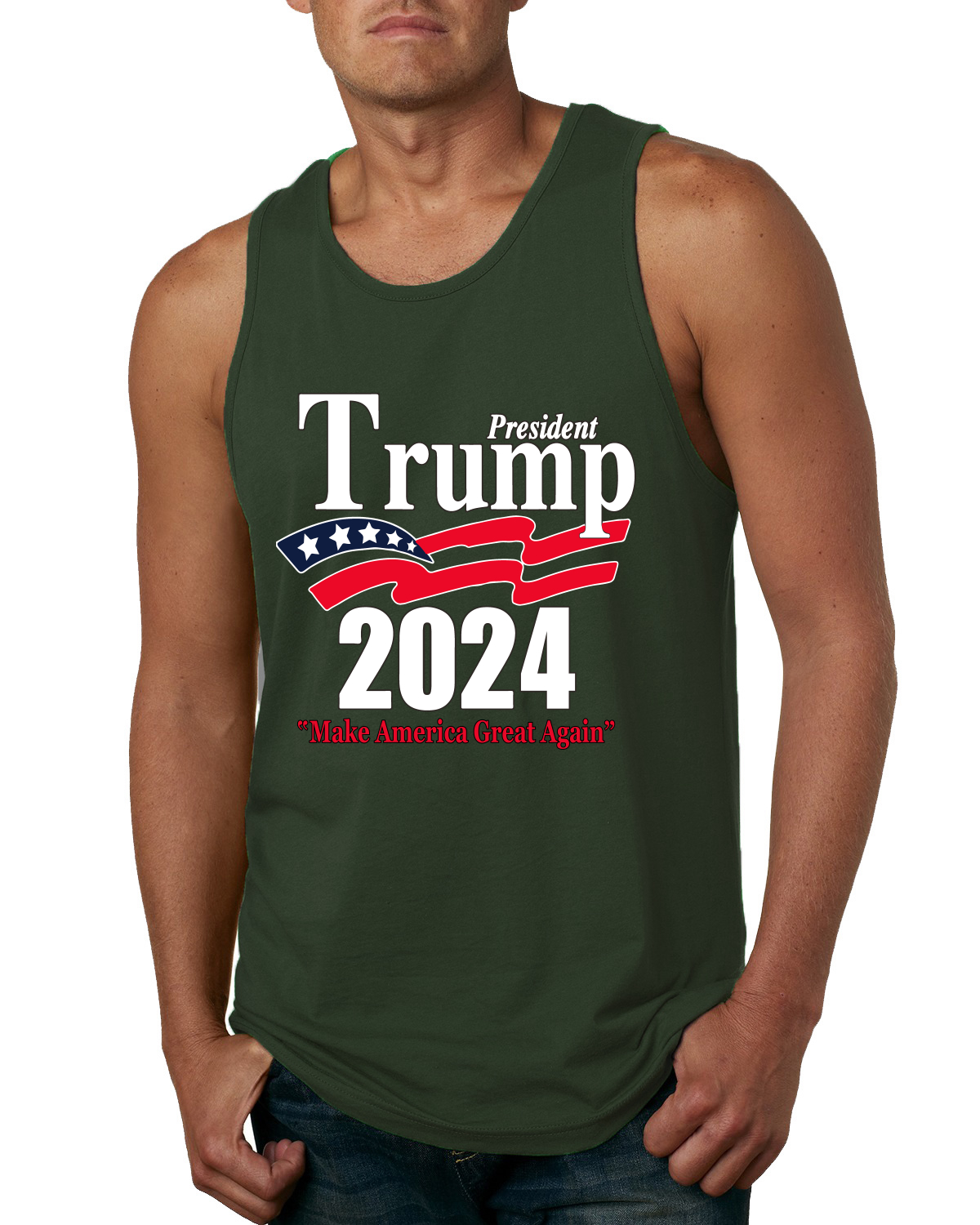 Camiseta sin mangas Wild Bobby Trump 2020 Keep America Great Youth Style Politics para hombres - Imagen 3 de 8