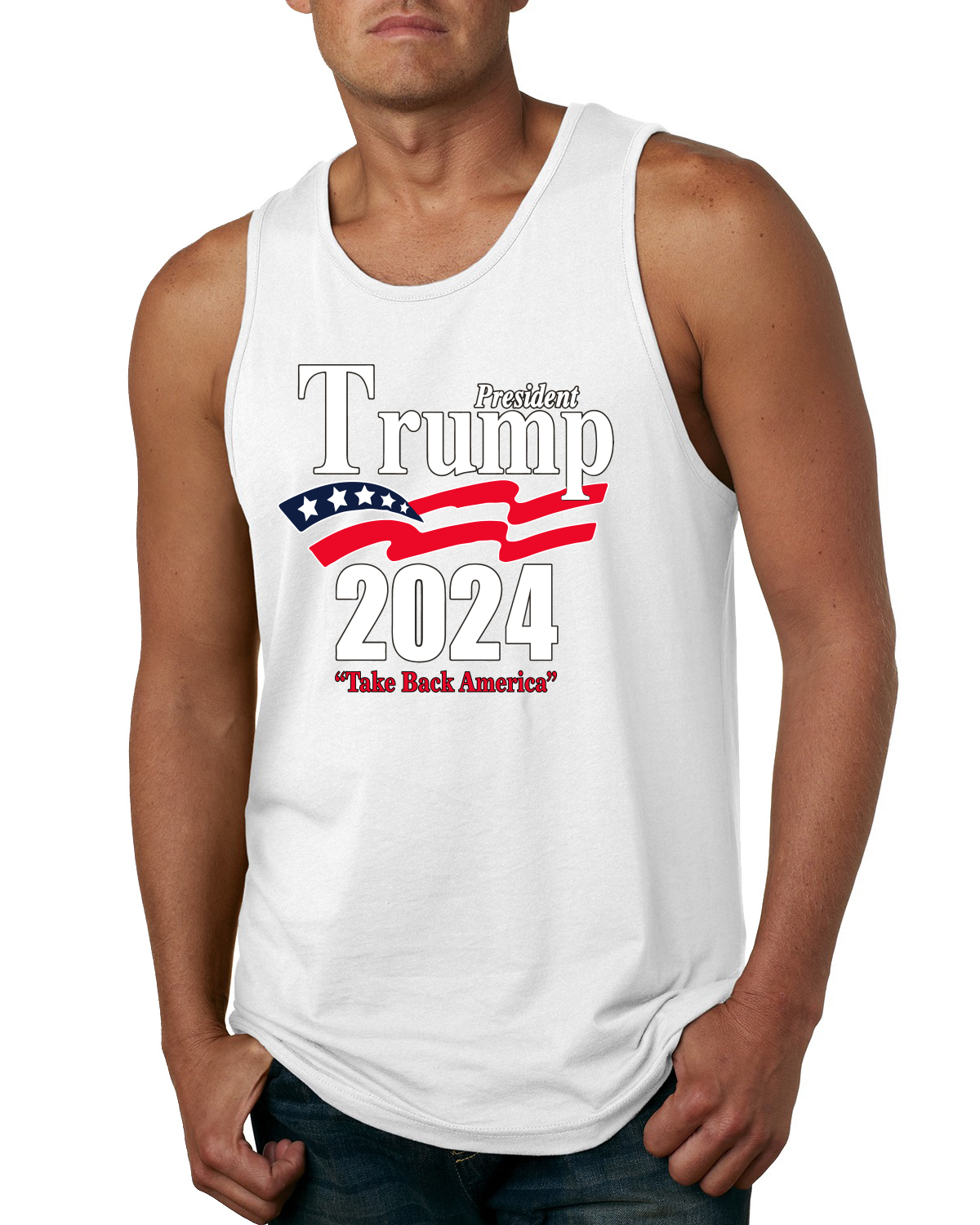 Camiseta sin mangas Wild Bobby Trump 2020 Keep America Great Youth Style Politics para hombres - Imagen 8 de 8
