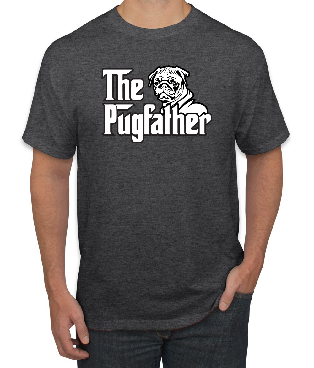 Camiseta The Pugfather Funny Godfather Película Logotipo Pug Parodia Día del Padre Hombre - Imagen 8 de 25