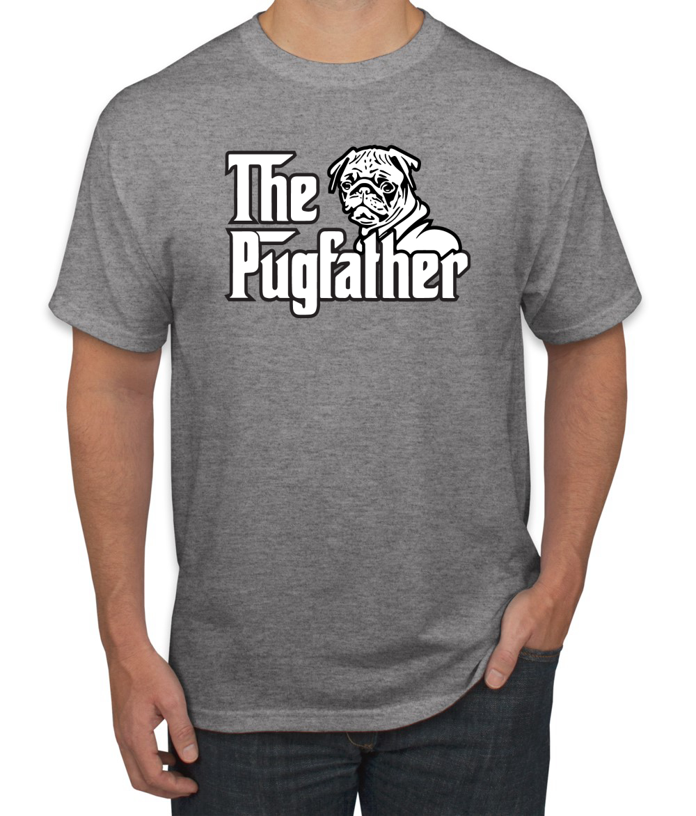 Camiseta The Pugfather Funny Godfather Película Logotipo Pug Parodia Día del Padre Hombre - Imagen 9 de 25