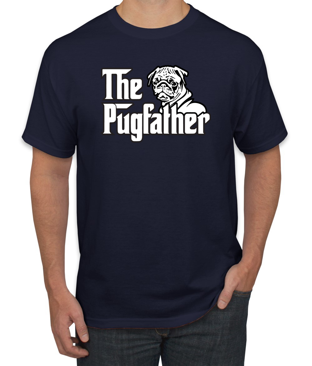 Camiseta The Pugfather Funny Godfather Película Logotipo Pug Parodia Día del Padre Hombre - Imagen 16 de 25