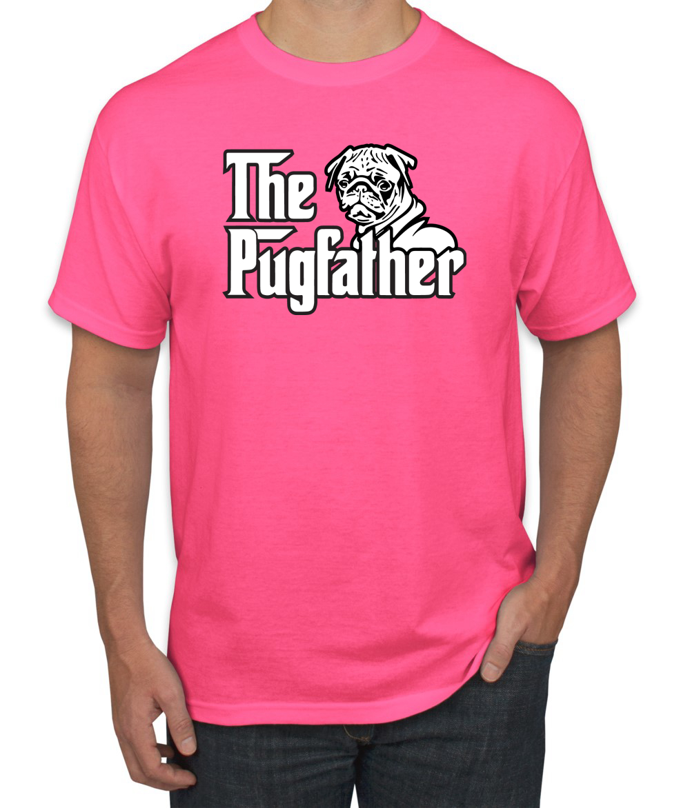 Camiseta The Pugfather Funny Godfather Película Logotipo Pug Parodia Día del Padre Hombre - Imagen 17 de 25