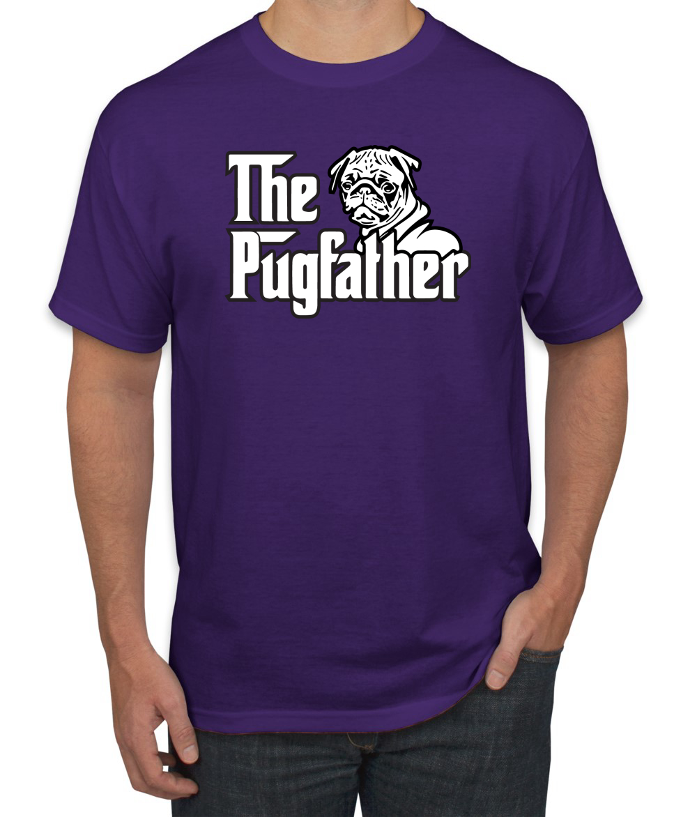 Camiseta The Pugfather Funny Godfather Película Logotipo Pug Parodia Día del Padre Hombre - Imagen 19 de 25