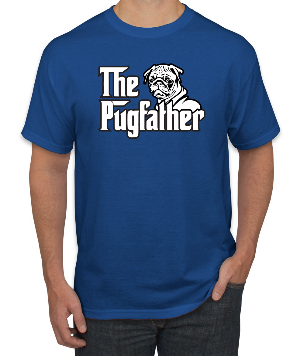 Camiseta The Pugfather Funny Godfather Película Logotipo Pug Parodia Día del Padre Hombre - Imagen 21 de 25