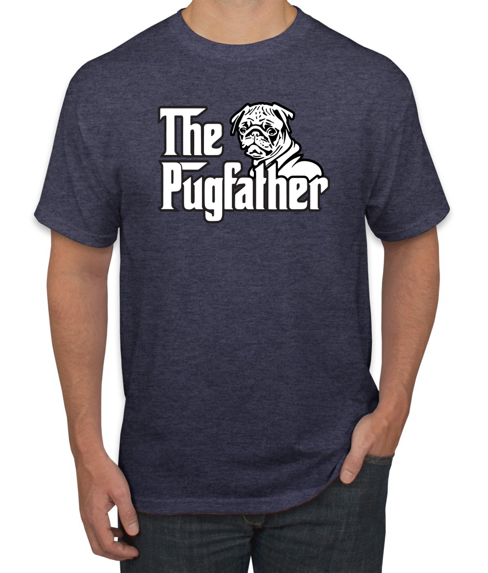 Camiseta The Pugfather Funny Godfather Película Logotipo Pug Parodia Día del Padre Hombre - Imagen 23 de 25