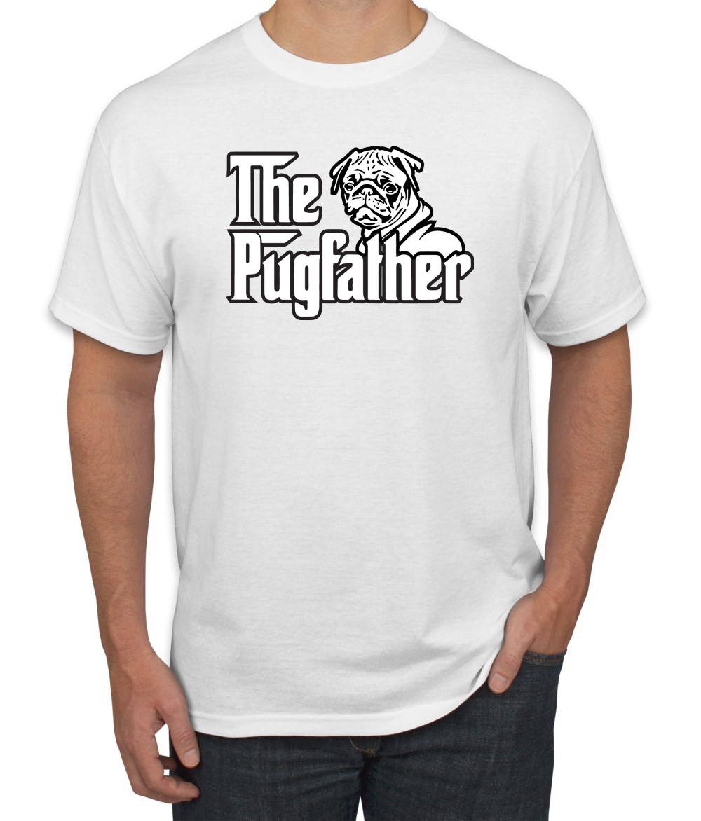 Camiseta The Pugfather Funny Godfather Película Logotipo Pug Parodia Día del Padre Hombre - Imagen 25 de 25