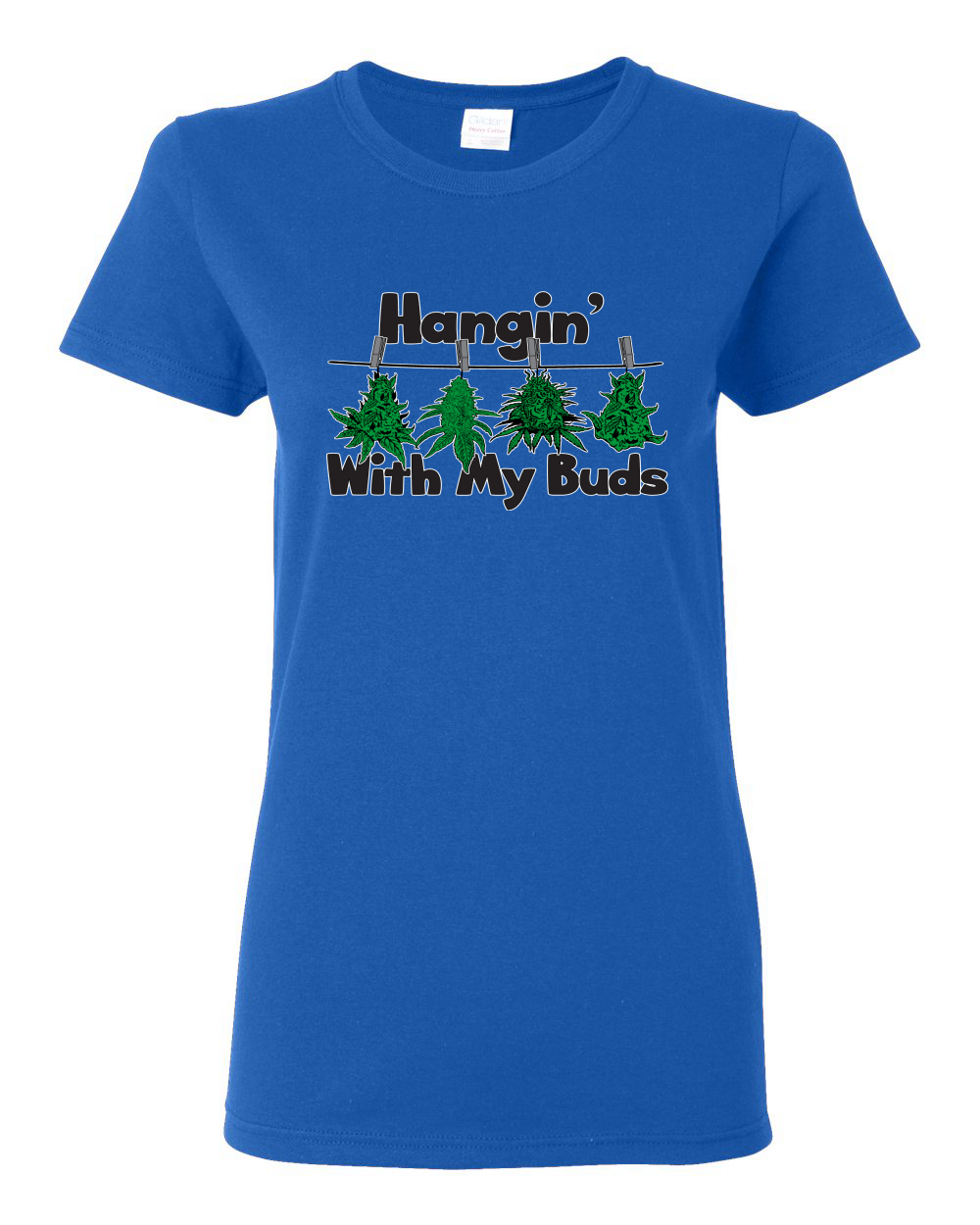 Camicia grafica donna Hangin with My Buds THC marijuana CBD erba - Foto 12 di 14