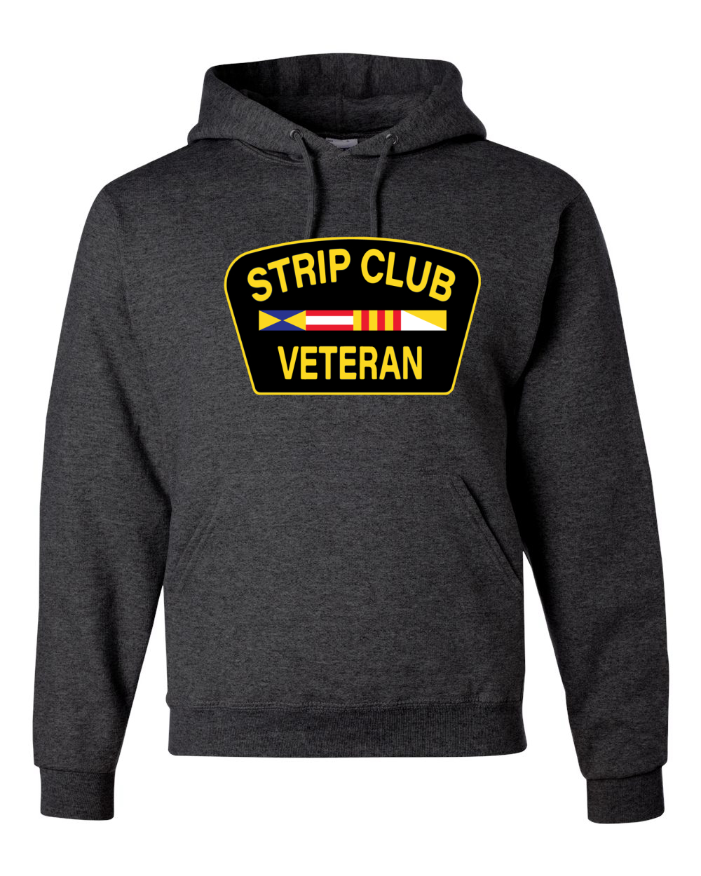 Strip Club Veteran lustiger Witz Club Abzeichen Emblem Humor Grafik Hoodie Sweatshirt - Bild 12 von 21