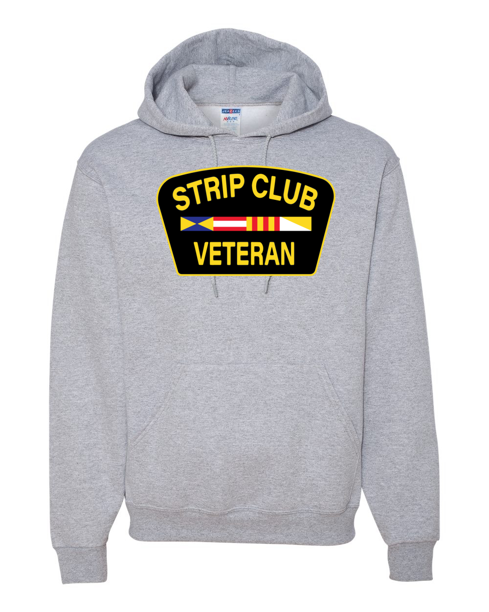 Strip Club Veteran lustiger Witz Club Abzeichen Emblem Humor Grafik Hoodie Sweatshirt - Bild 13 von 21