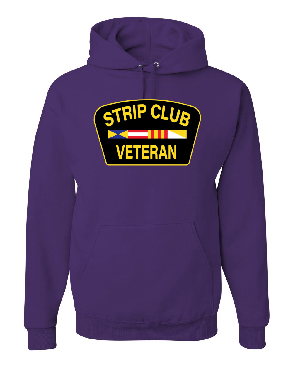 Strip Club Veteran lustiger Witz Club Abzeichen Emblem Humor Grafik Hoodie Sweatshirt - Bild 18 von 21