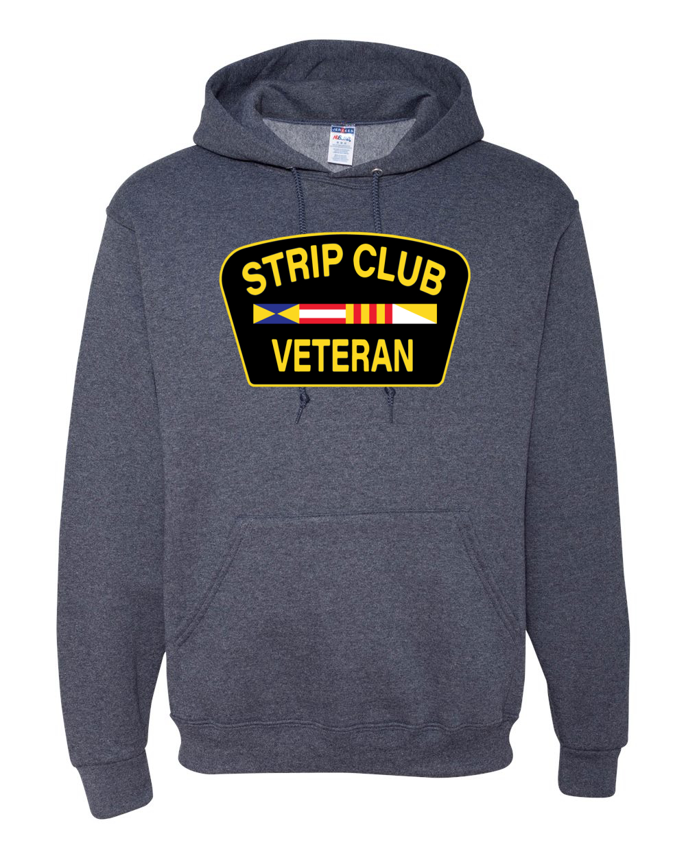 Strip Club Veteran lustiger Witz Club Abzeichen Emblem Humor Grafik Hoodie Sweatshirt - Bild 20 von 21
