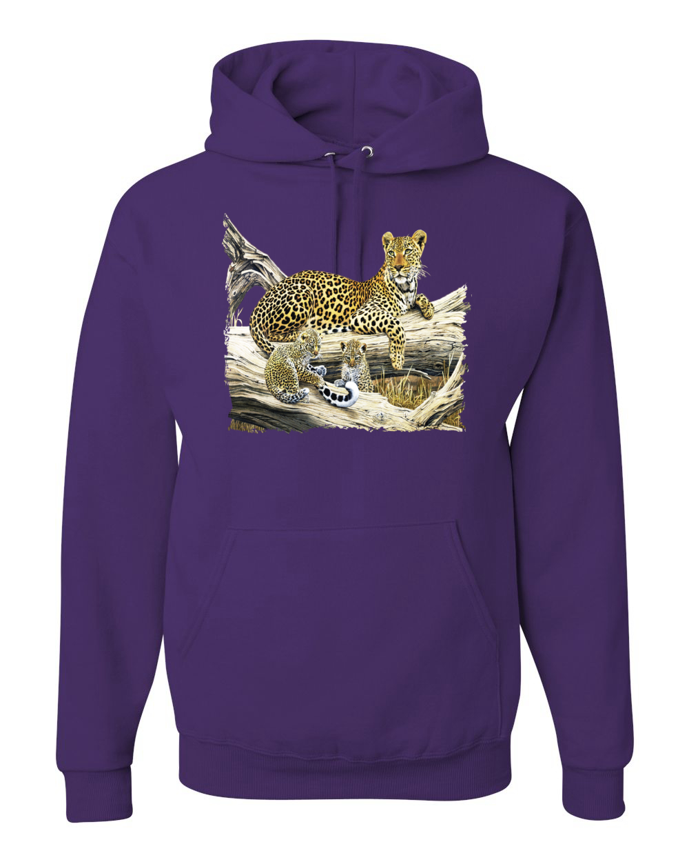 【Vivienne】CHARLIE THE CHEETAH NEW SWEATSHIRT Wild Forest Spotted Cheetah Family Graphic Hoodie Sweatshirt