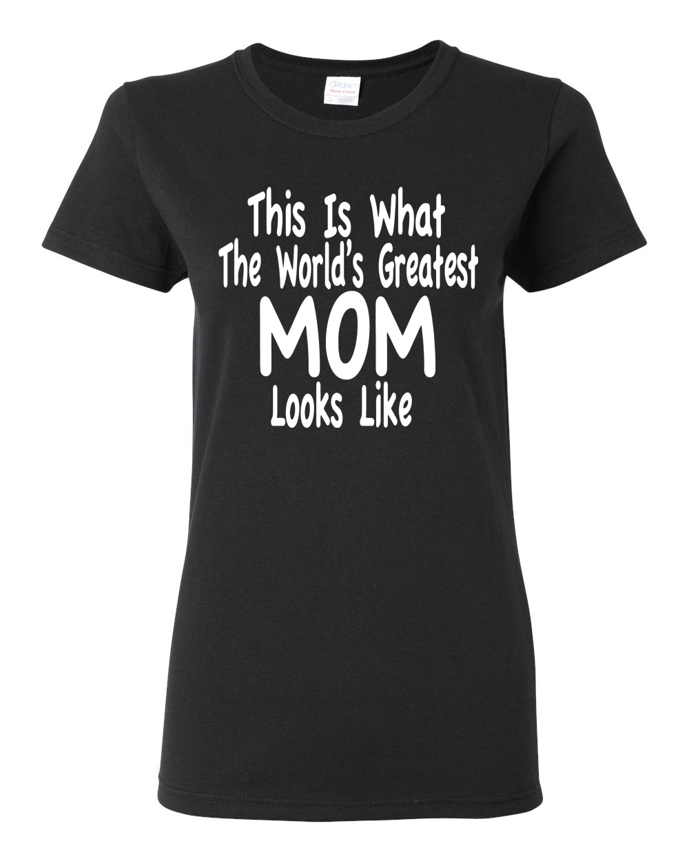 Worlds Greatest Mom Looks Like Women Graphic Shirt - Bild 3 von 10