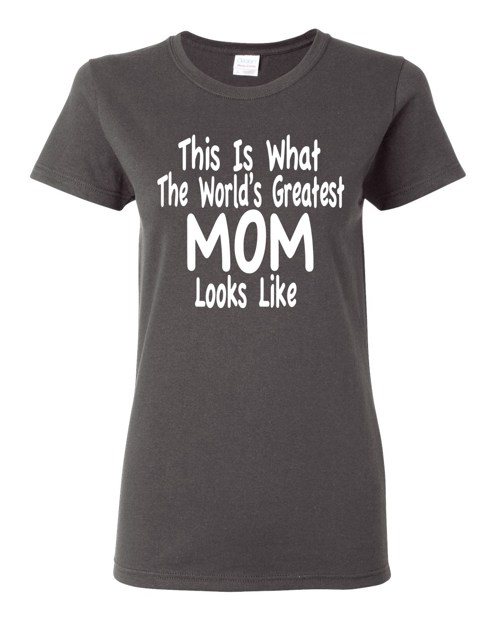 Worlds Greatest Mom Looks Like Women Graphic Shirt - Bild 4 von 10