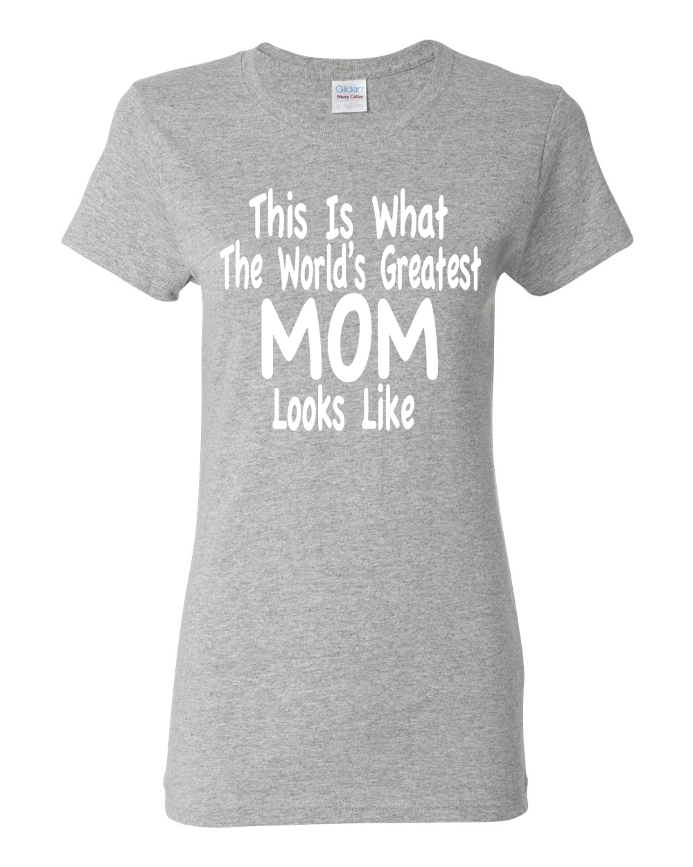 Worlds Greatest Mom Looks Like Women Graphic Shirt - Bild 5 von 10
