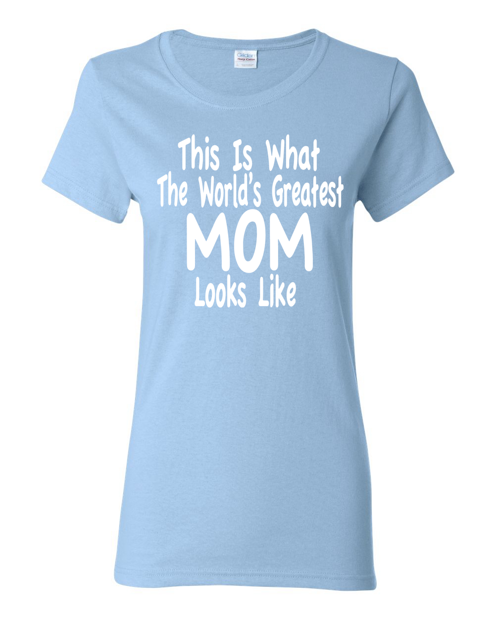 Worlds Greatest Mom Looks Like Women Graphic Shirt - Bild 10 von 10