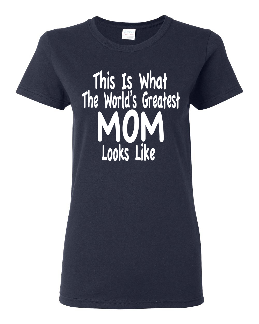 Worlds Greatest Mom Looks Like Women Graphic Shirt - Bild 7 von 10