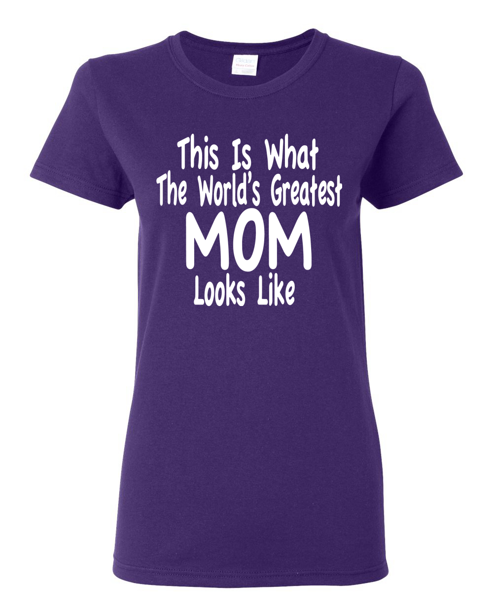 Worlds Greatest Mom Looks Like Women Graphic Shirt - Bild 8 von 10
