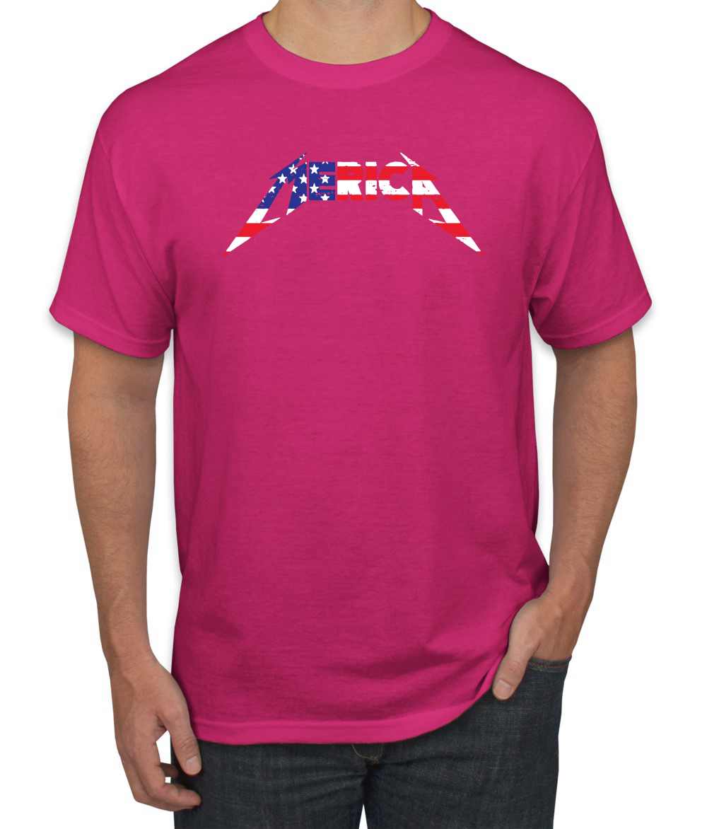 Camiseta gráfica para hombre America USA Metallica Lightning - Imagen 5 de 16