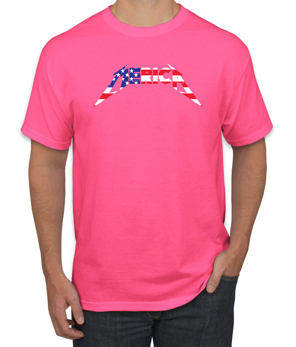 Camiseta gráfica para hombre America USA Metallica Lightning - Imagen 13 de 16