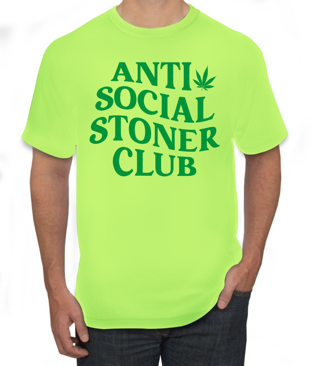 Camiseta gráfica antisocial Stone Club para hombre - Imagen 11 de 12