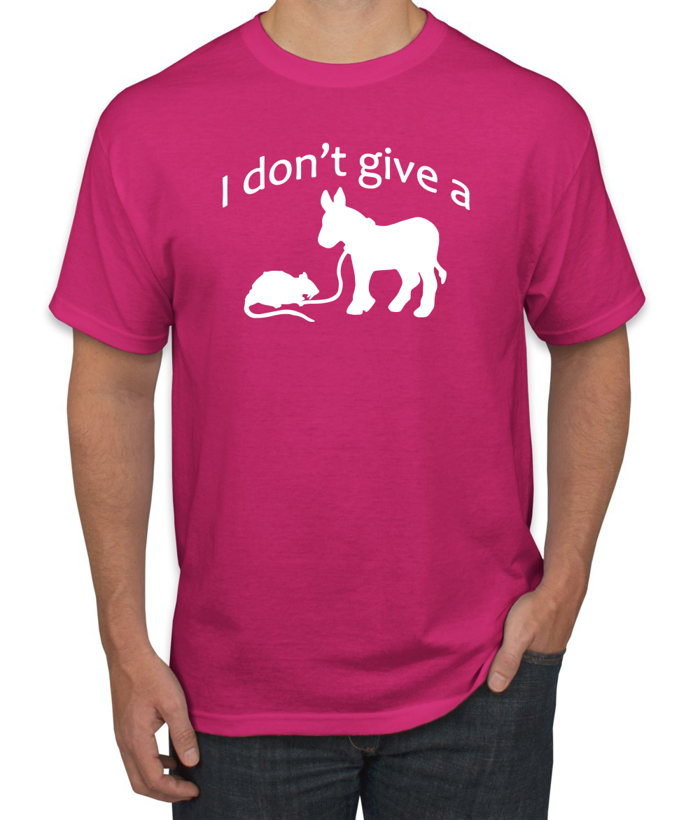 I Don't Give a Rats Ass Men's Deluxe T-Shirt I Don't Give a Rats Ass Mens  Tri-blend T-Shirt