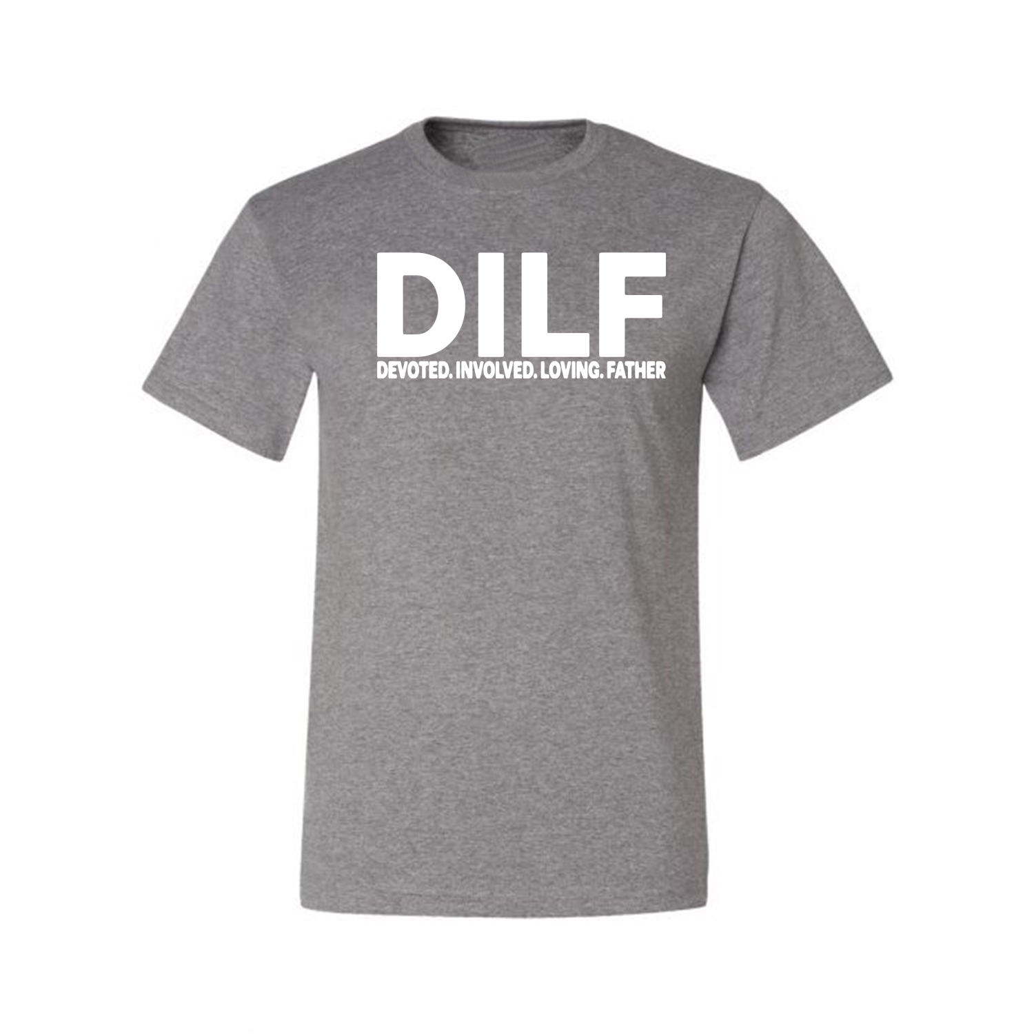 Camiseta gráfica DILF devota involucrada padre amoroso papá regalo hombres - Imagen 7 de 14