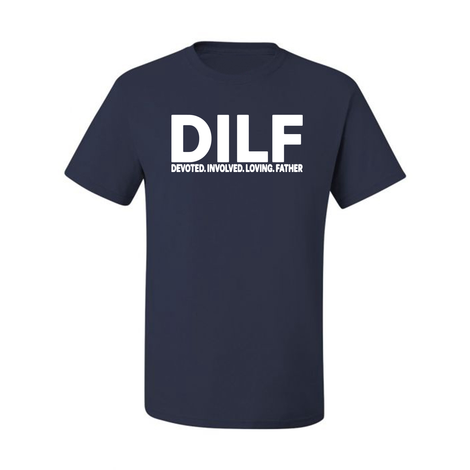 Camiseta gráfica DILF devota involucrada padre amoroso papá regalo hombres - Imagen 9 de 14