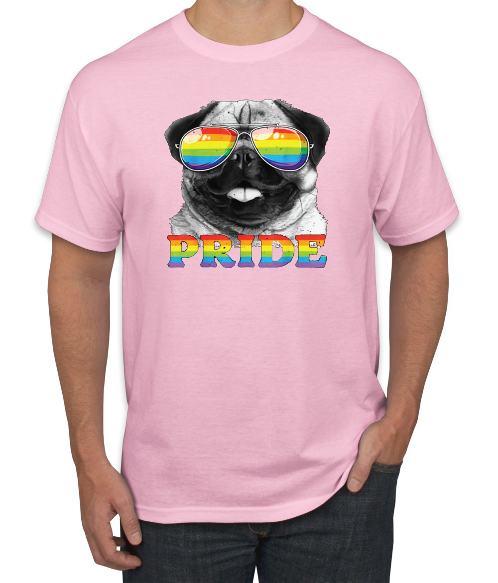 LGBTQ Mops Hundeliebhaber Männer LGBT Pride Grafik Tshirt - Bild 12 von 26