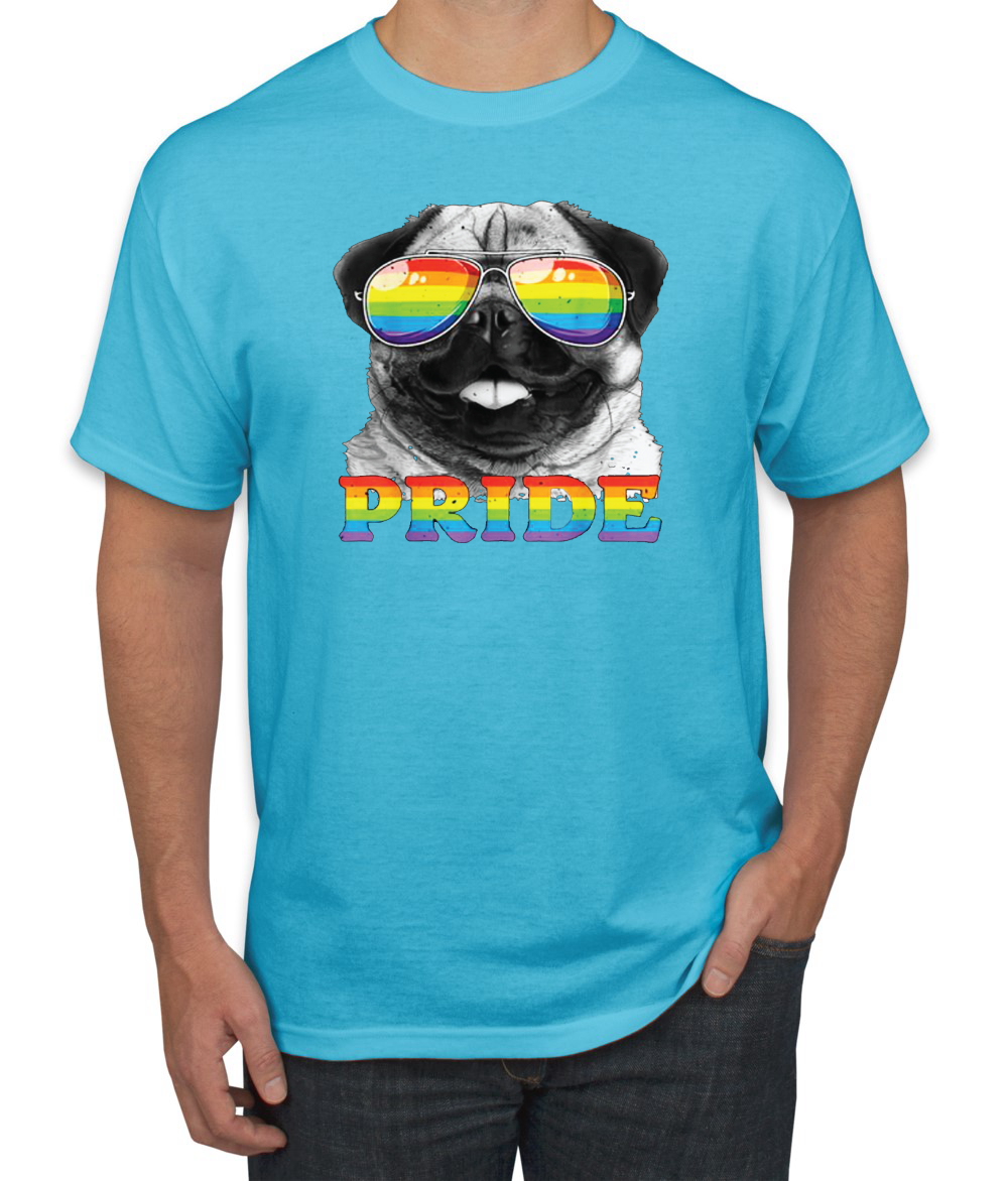 LGBTQ Mops Hundeliebhaber Männer LGBT Pride Grafik Tshirt - Bild 13 von 26