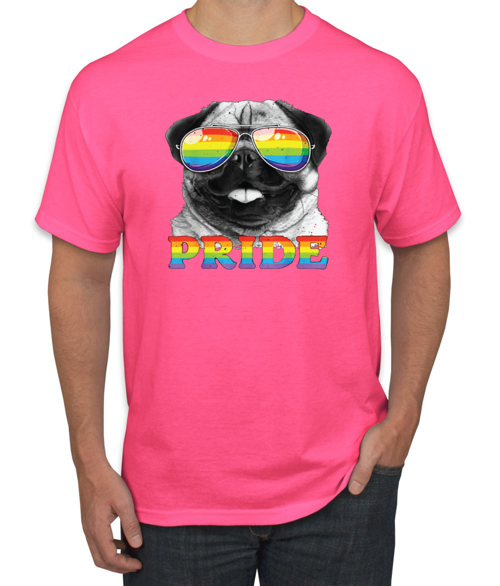 LGBTQ Mops Hundeliebhaber Männer LGBT Pride Grafik Tshirt - Bild 16 von 26