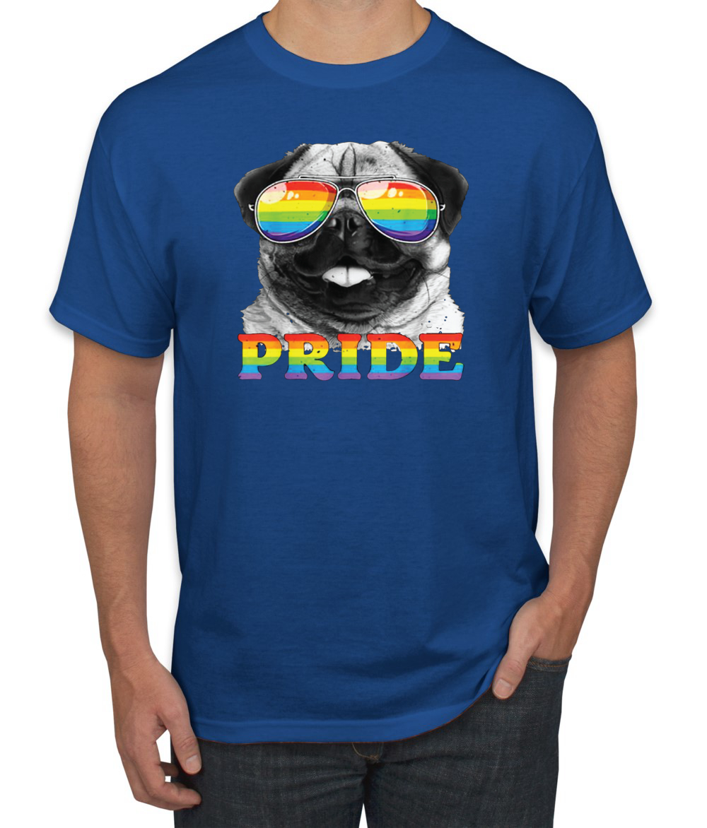 LGBTQ Mops Hundeliebhaber Männer LGBT Pride Grafik Tshirt - Bild 21 von 26