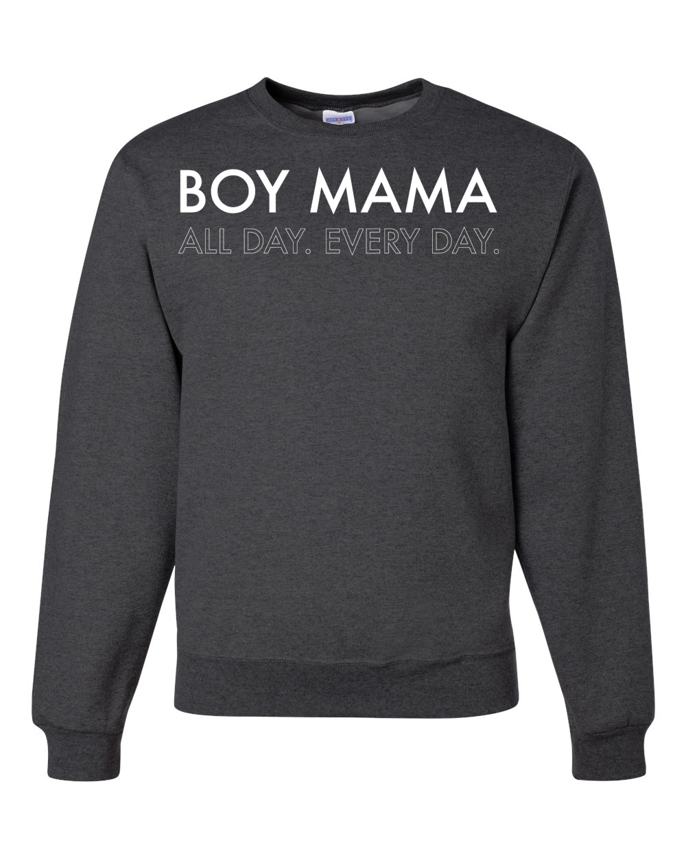 Niño Mamá Todo el Día Todos los Días Mamá Hijo Regalo Unisex Cuello Redondo Gráfico Sudadera - Imagen 5 de 14