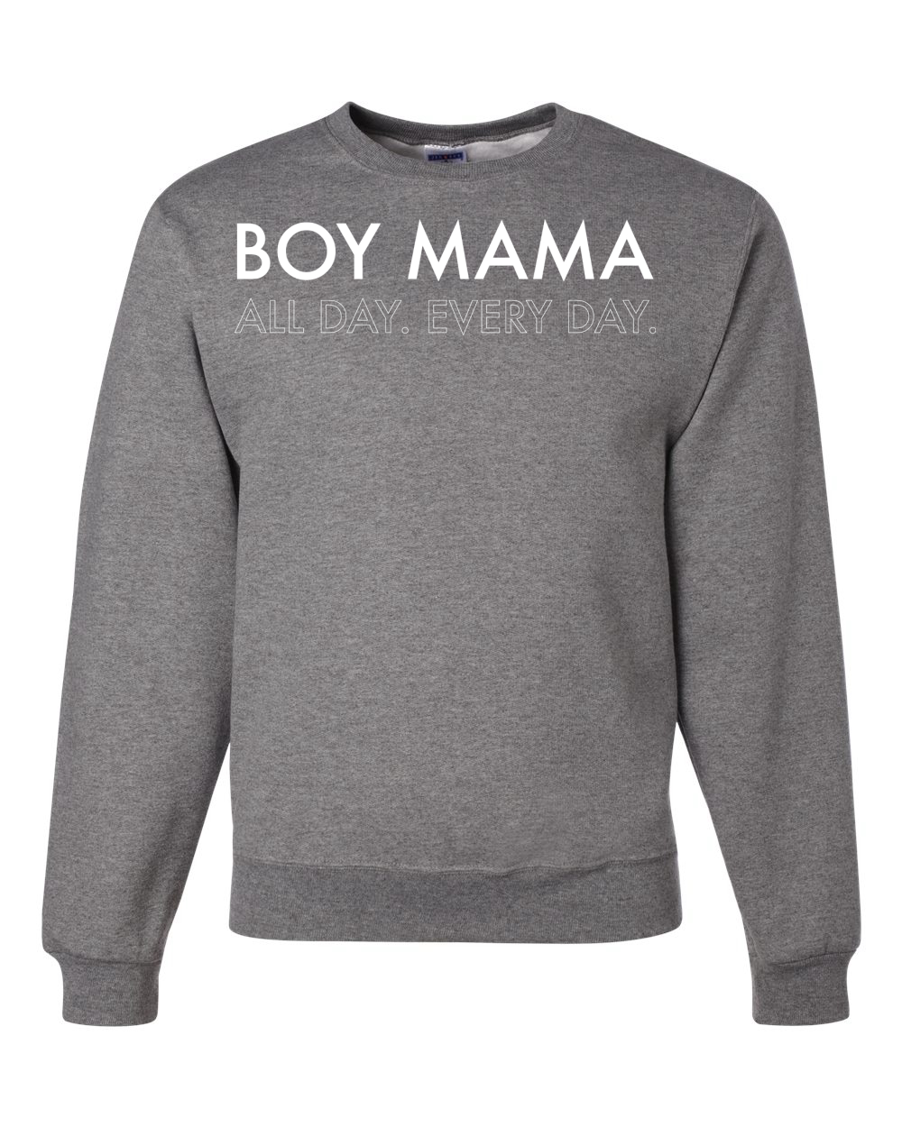 Niño Mamá Todo el Día Todos los Días Mamá Hijo Regalo Unisex Cuello Redondo Gráfico Sudadera - Imagen 6 de 14
