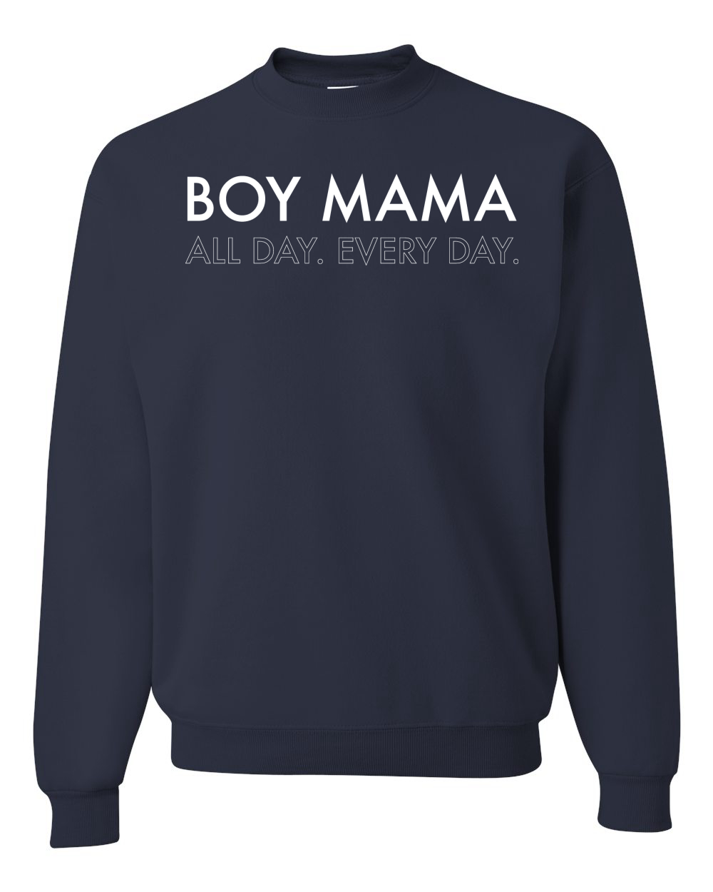 Niño Mamá Todo el Día Todos los Días Mamá Hijo Regalo Unisex Cuello Redondo Gráfico Sudadera - Imagen 8 de 14