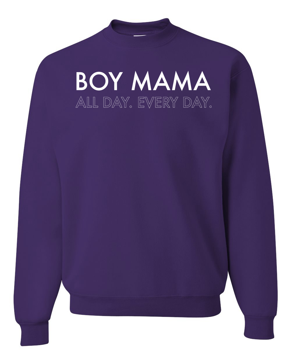Niño Mamá Todo el Día Todos los Días Mamá Hijo Regalo Unisex Cuello Redondo Gráfico Sudadera - Imagen 10 de 14
