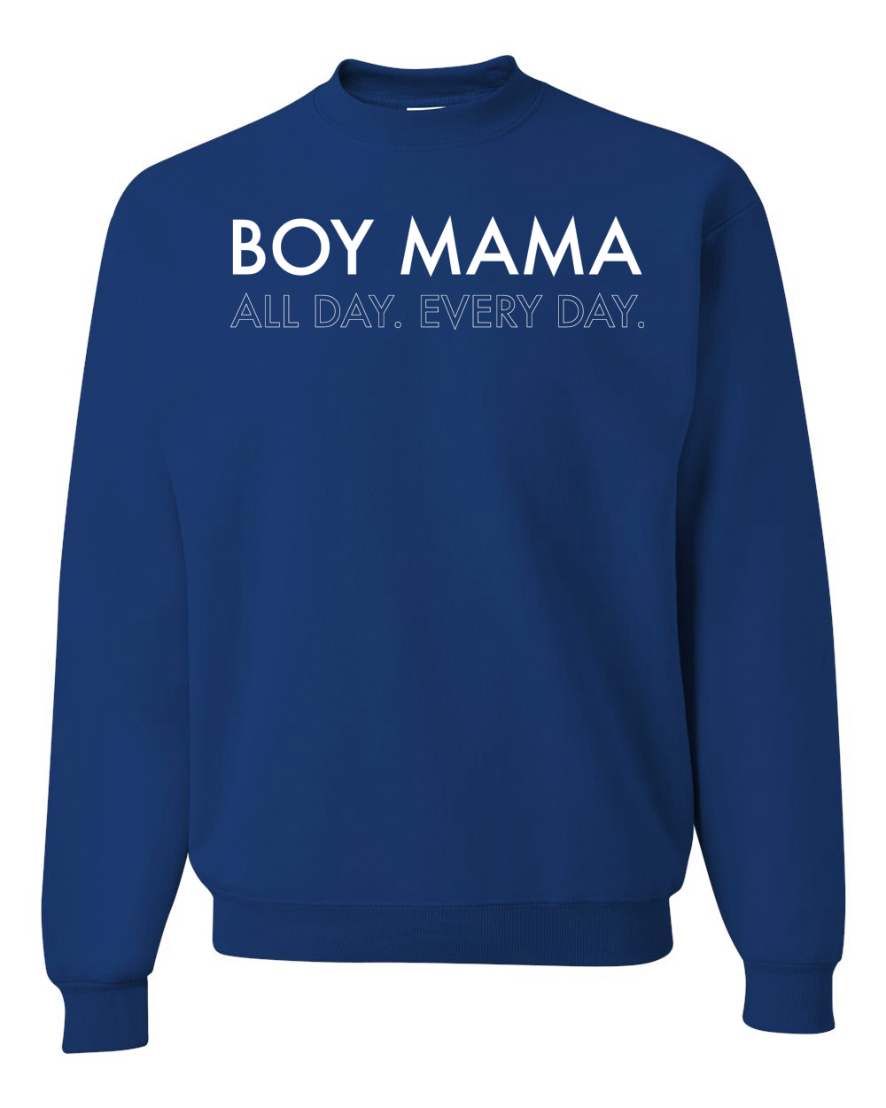 Niño Mamá Todo el Día Todos los Días Mamá Hijo Regalo Unisex Cuello Redondo Gráfico Sudadera - Imagen 11 de 14