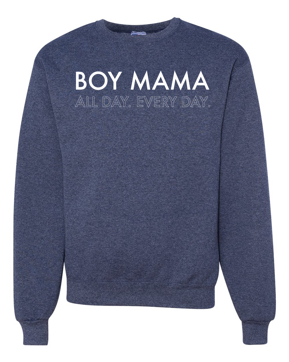 Niño Mamá Todo el Día Todos los Días Mamá Hijo Regalo Unisex Cuello Redondo Gráfico Sudadera - Imagen 13 de 14