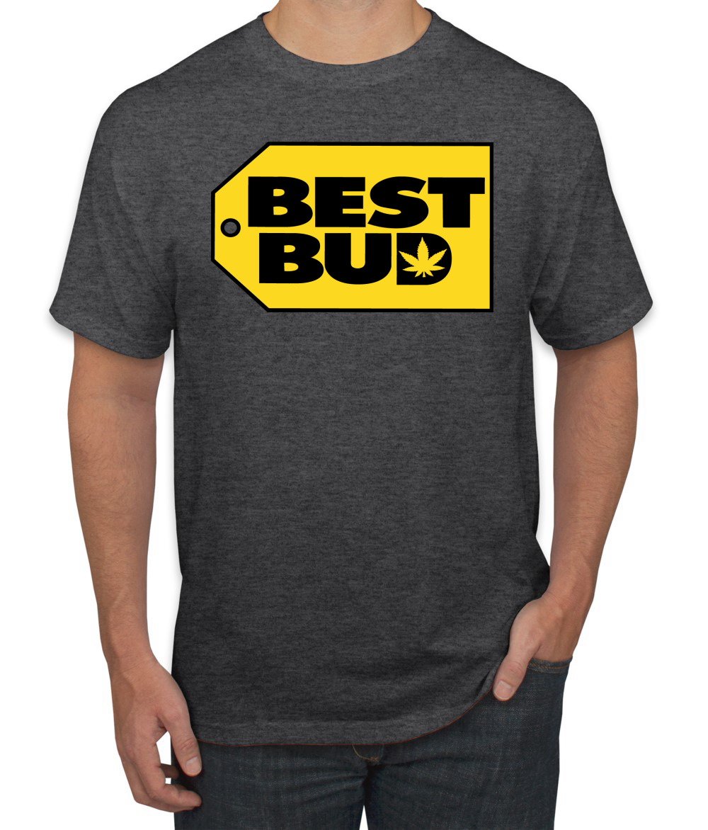 Camiseta gráfica Best Bud Parody marihuana marihuana stoner regalo para hombre - Imagen 8 de 26