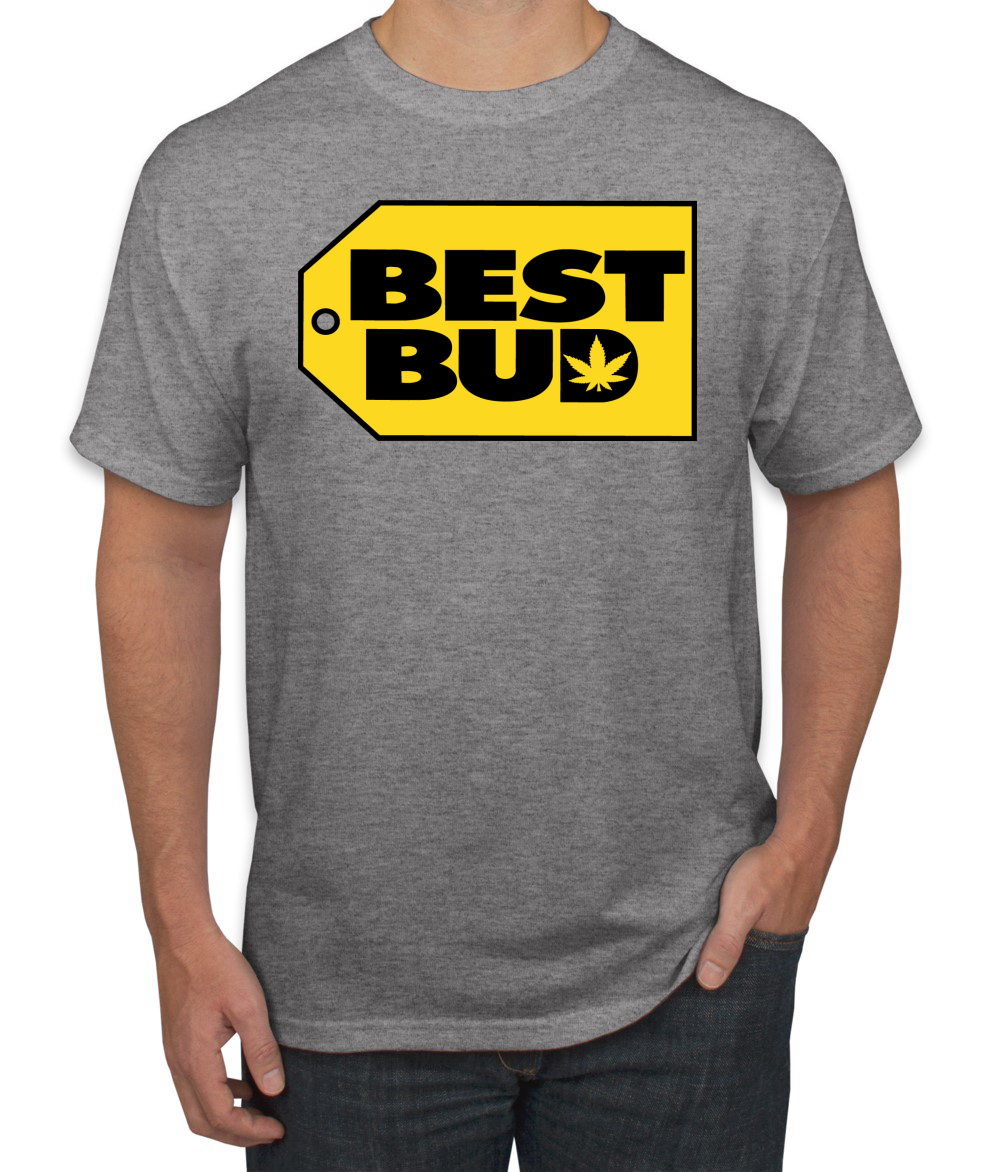 Camiseta gráfica Best Bud Parody marihuana marihuana stoner regalo para hombre - Imagen 9 de 26
