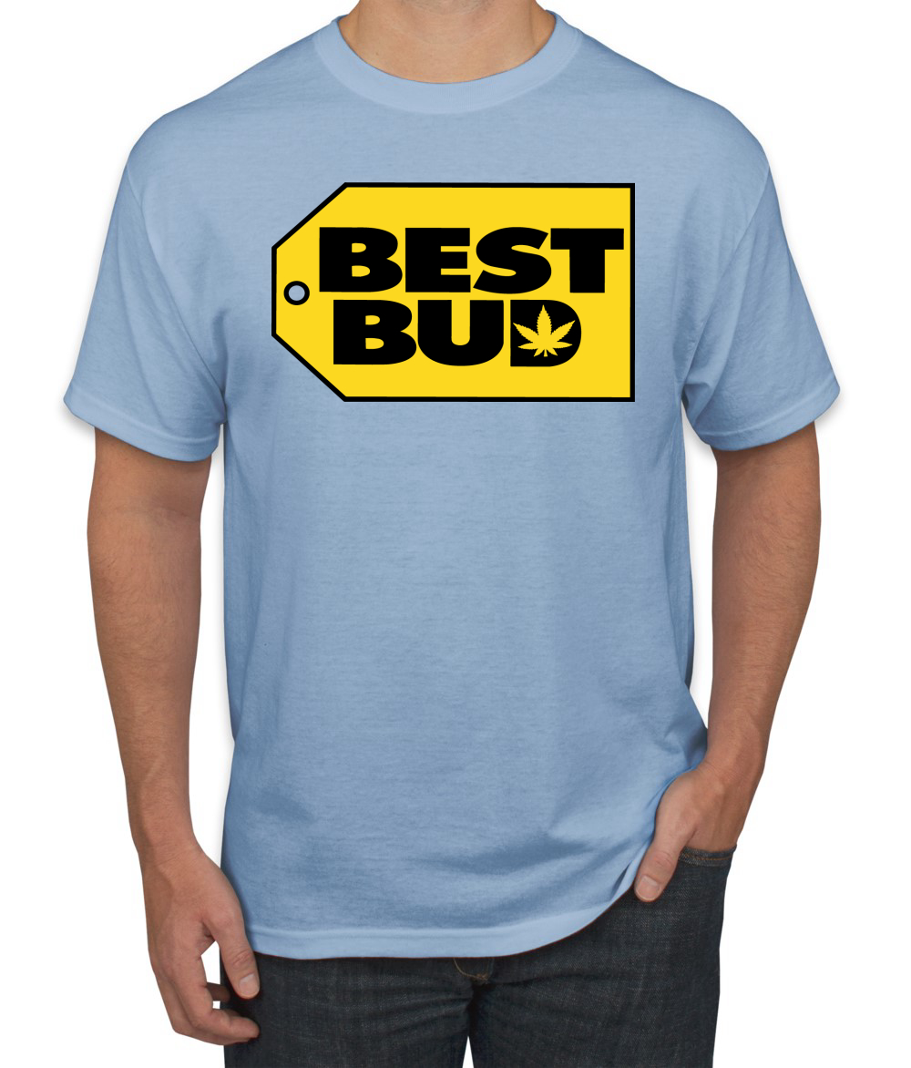 Camiseta gráfica Best Bud Parody marihuana marihuana stoner regalo para hombre - Imagen 11 de 26
