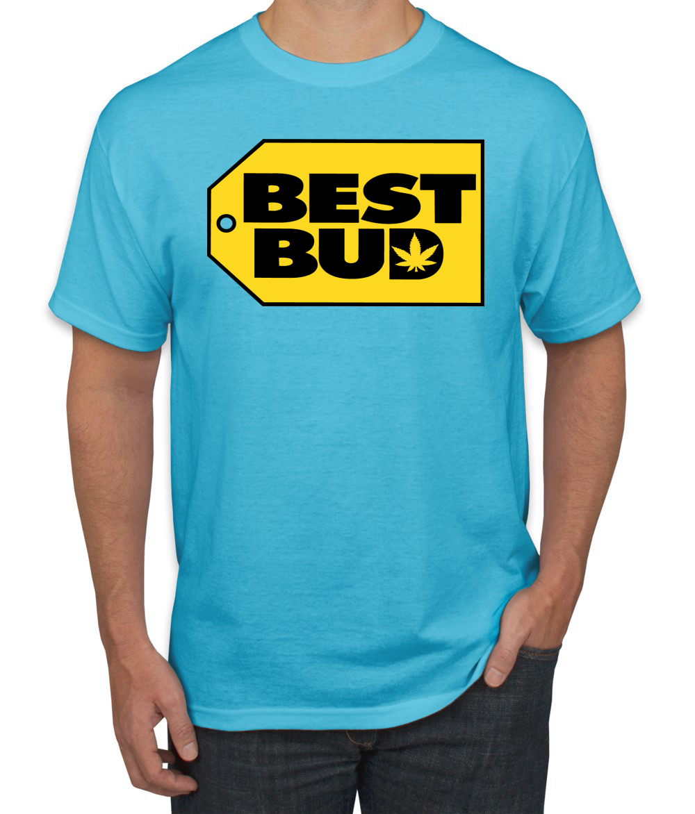 Camiseta gráfica Best Bud Parody marihuana marihuana stoner regalo para hombre - Imagen 13 de 26