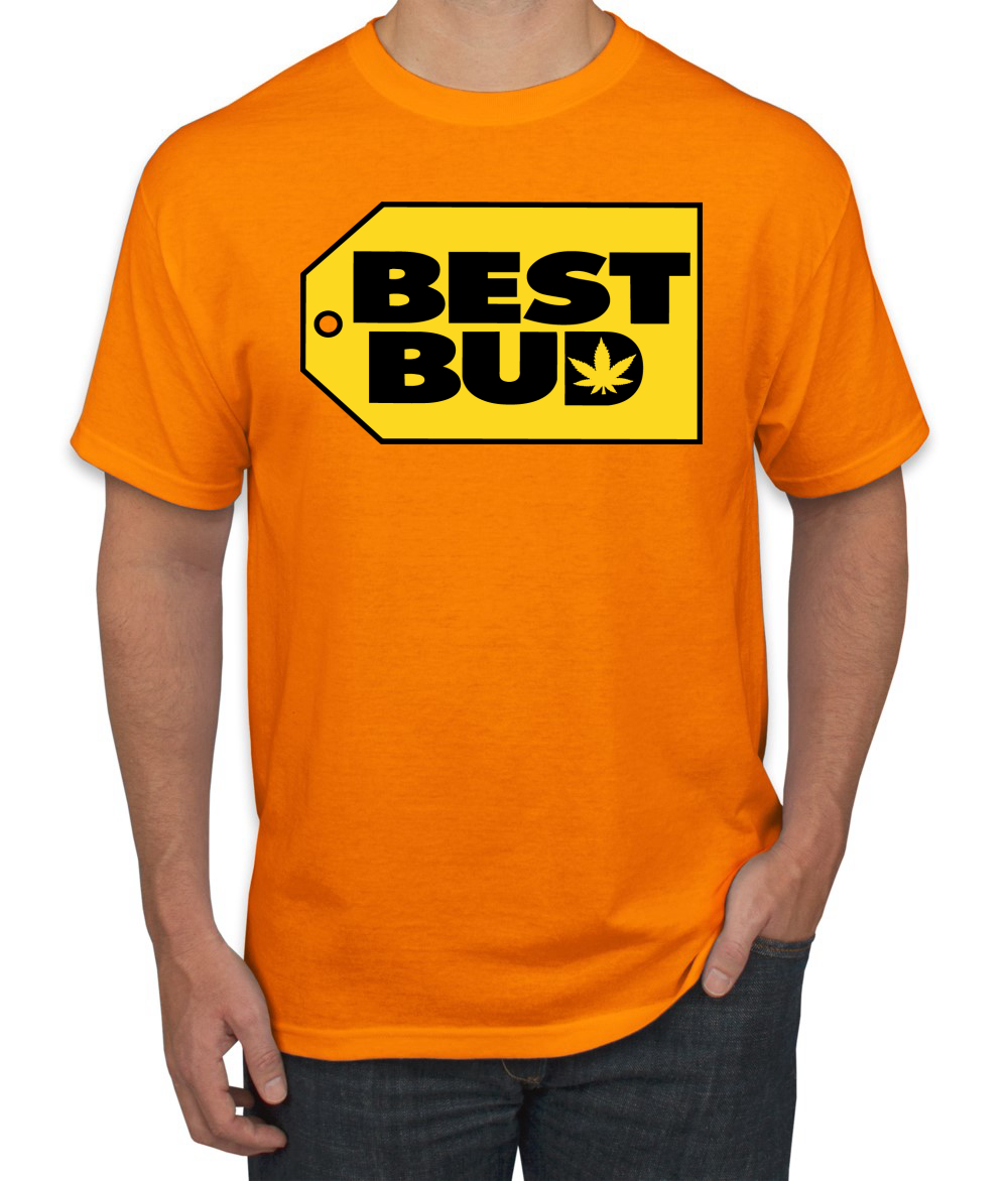 Camiseta gráfica Best Bud Parody marihuana marihuana stoner regalo para hombre - Imagen 18 de 26