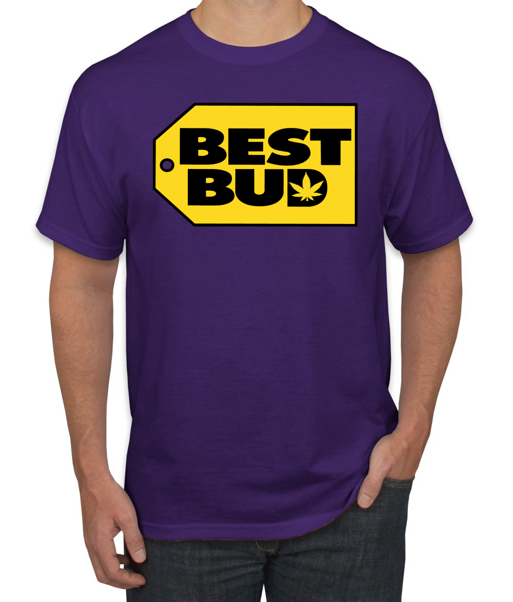 Camiseta gráfica Best Bud Parody marihuana marihuana stoner regalo para hombre - Imagen 19 de 26